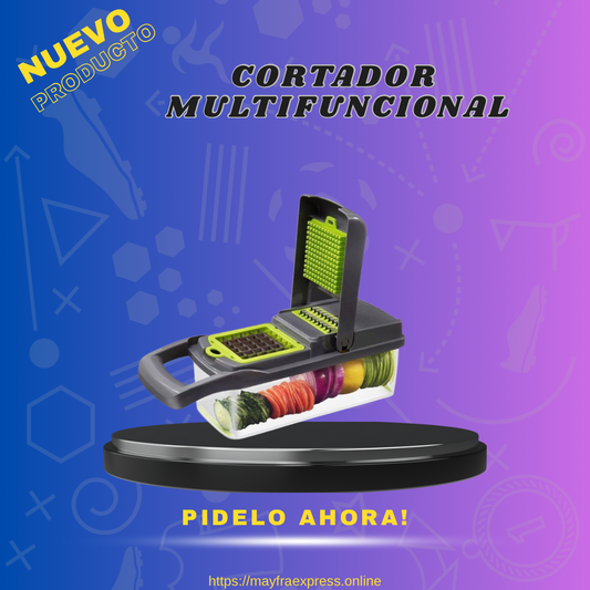 CORTADOR MULTIFUNCIONAL - UTENSILIO QUE FACILITARÁ EN TU COCINA
